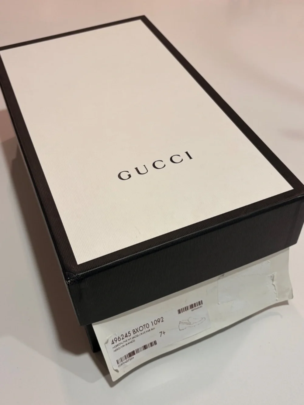 Gucci Men’s Leather Drivers Size US 7.5